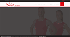 Desktop Screenshot of giletti.it
